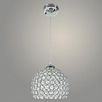 Подвес G9467/200 CR хром 1х60W E27 d200 h1000