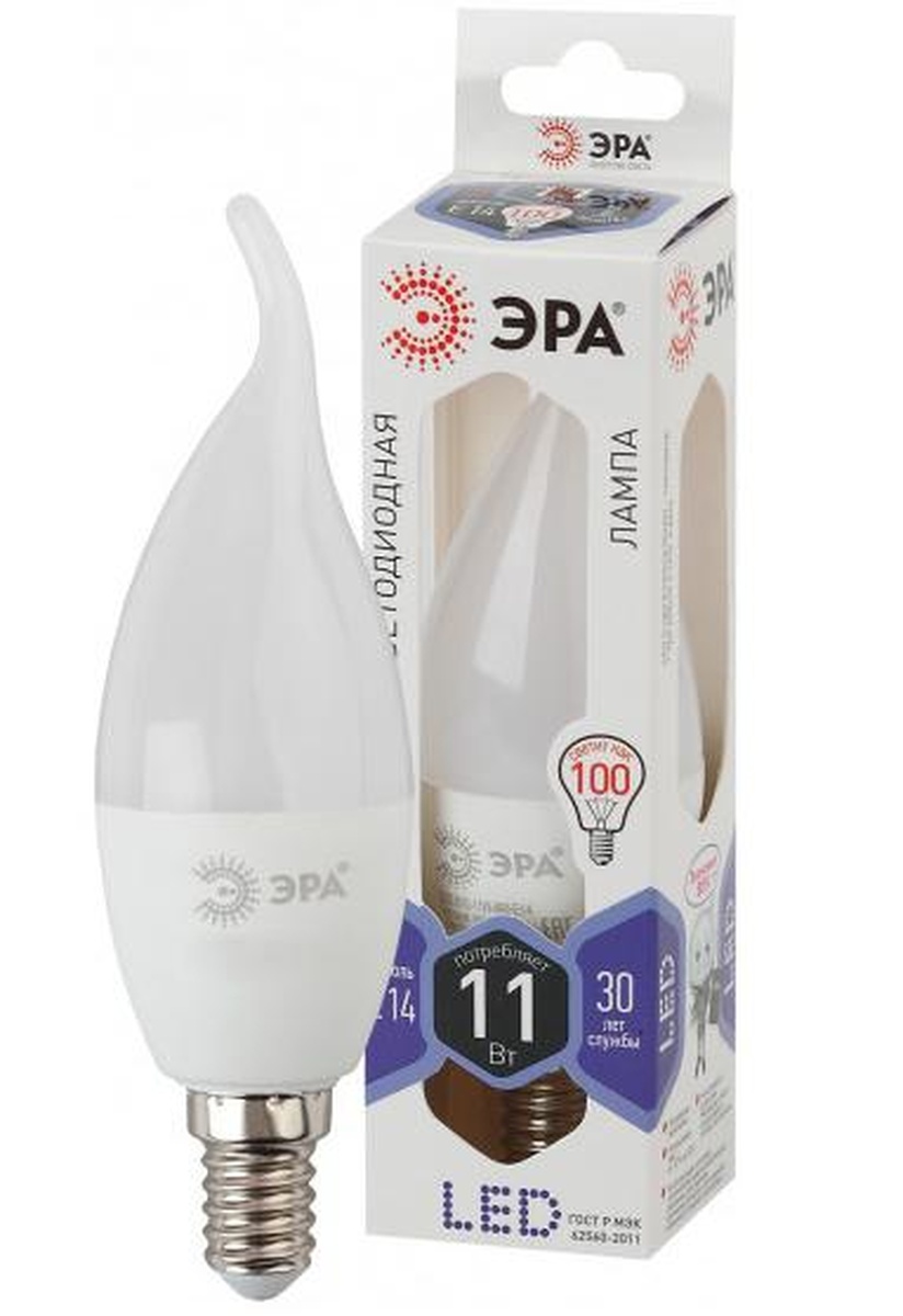 Лампа светодиодная Эра LED BXS-11W-860-E14
