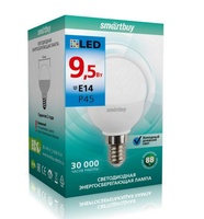 Светодиодная  Лампа Smartbuy-P45-9,5W/6000/E14