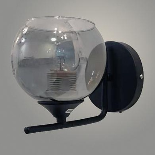 Бра 54130/1 BK черный 1х40W E27 h220, XLD22