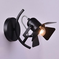 Бра GH10272-1W BK черный 1х60W Е27