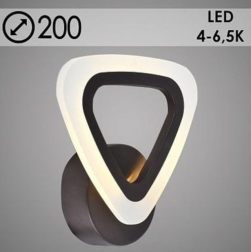 Бра LI8856/1B COF кофе LED 12W 4000-6500K d200,HN20