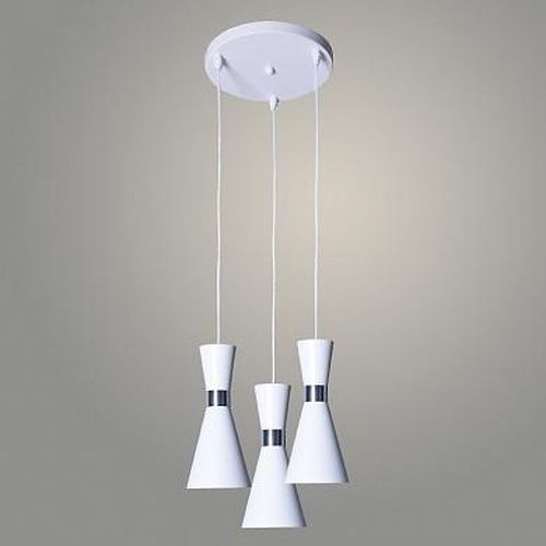 Подвес BK21110/3HQ WT+CR белый/хром 3х40W E27 h1280, XLD22